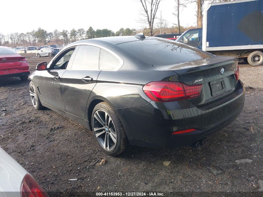 2020 BMW 430I Gran Coupe xDrive VIN: WBA4J3C07LBL11717 Lot: 41153953