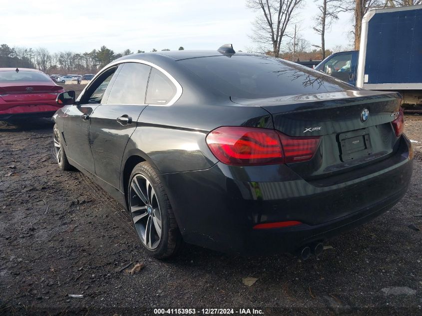 2020 BMW 430I Gran Coupe xDrive VIN: WBA4J3C07LBL11717 Lot: 41153953