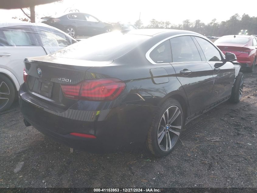 2020 BMW 430I Gran Coupe xDrive VIN: WBA4J3C07LBL11717 Lot: 41153953