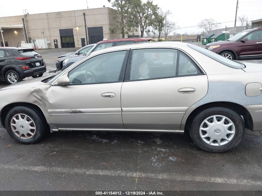 2001 Buick Century Custom VIN: 2G4WS52J111301966 Lot: 41154012