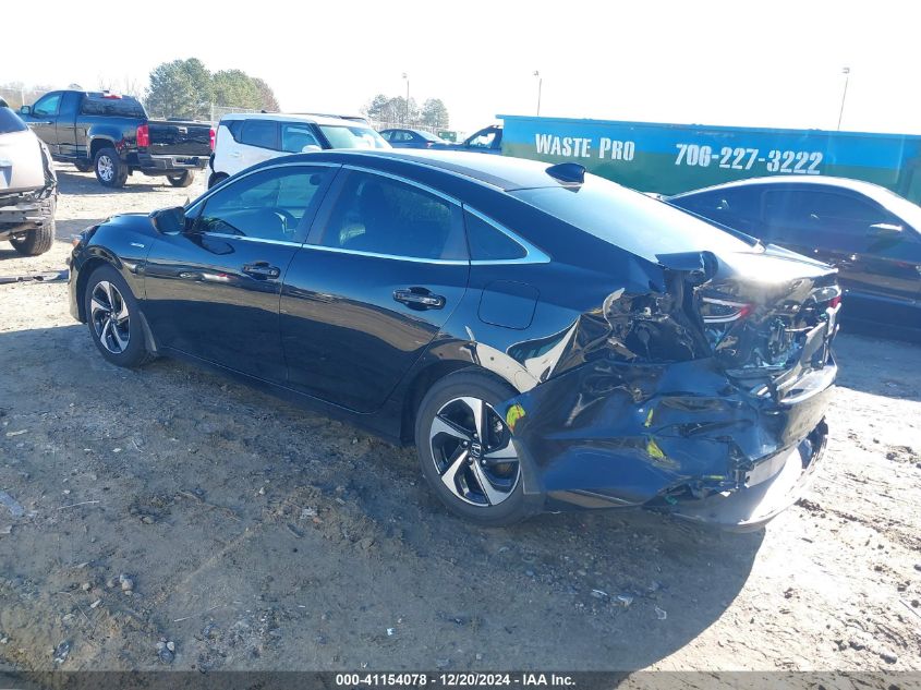 2021 Honda Insight Ex VIN: 19XZE4F5XME000569 Lot: 41154078