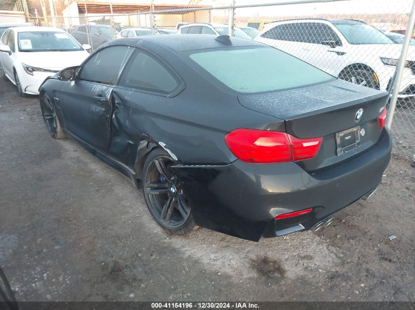 2016 BMW M4 VIN: WBS3R9C56GK338881 Lot: 41154196