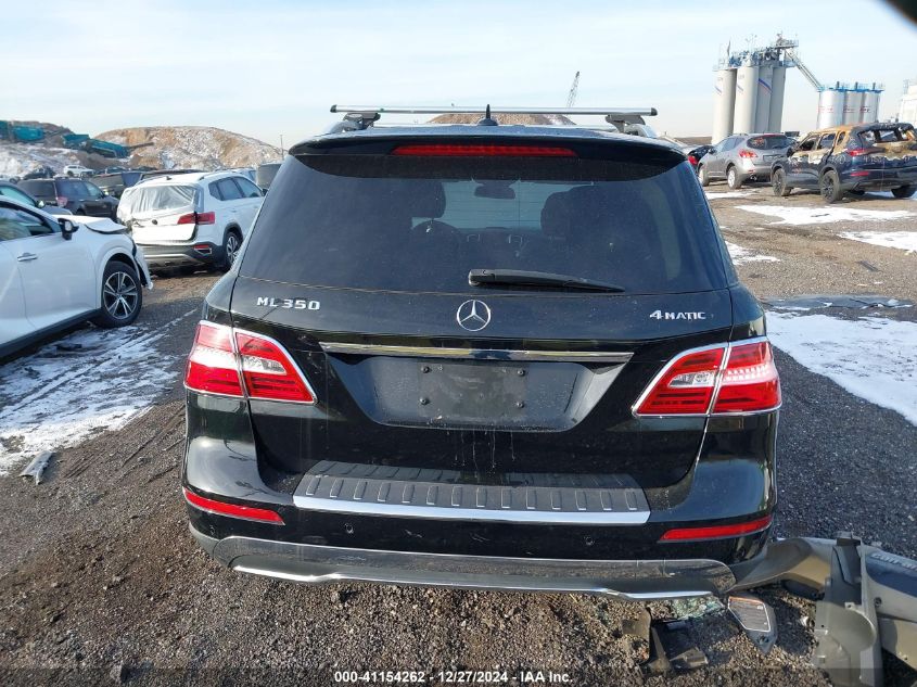 2014 Mercedes-Benz Ml 350 4Matic VIN: 4JGDA5HB5EA334264 Lot: 41154262