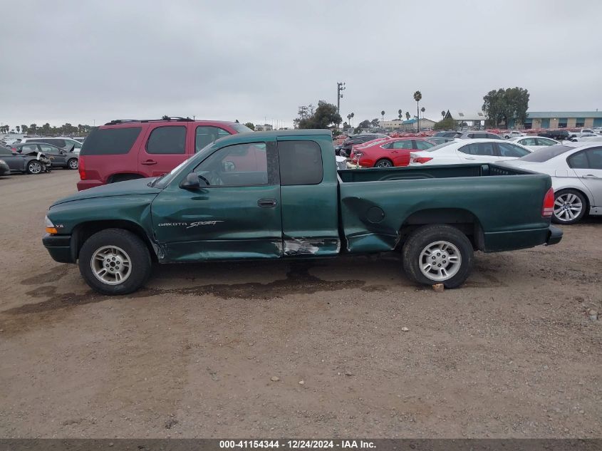 2000 Dodge Dakota Slt/Sport VIN: 1B7GL22X8YS637441 Lot: 41154344