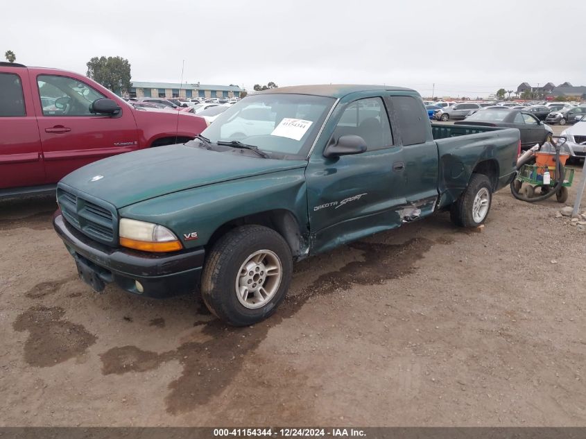 2000 Dodge Dakota Slt/Sport VIN: 1B7GL22X8YS637441 Lot: 41154344