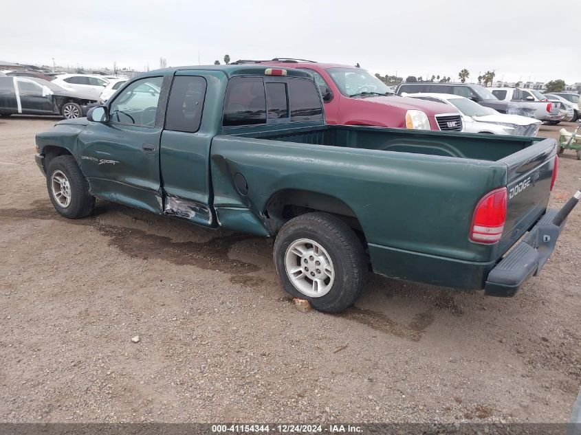 2000 Dodge Dakota Slt/Sport VIN: 1B7GL22X8YS637441 Lot: 41154344