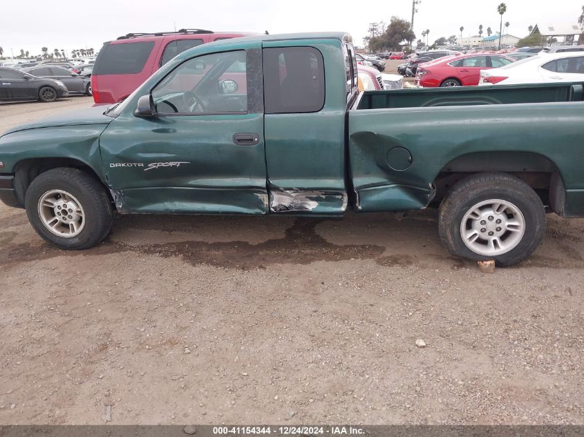 2000 Dodge Dakota Slt/Sport VIN: 1B7GL22X8YS637441 Lot: 41154344