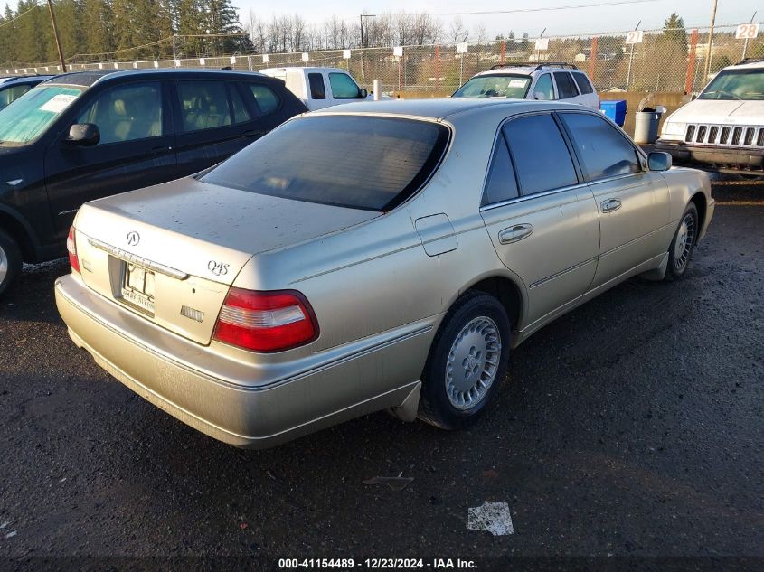 2001 Infiniti Q45 T VIN: JNKBY31A81M100592 Lot: 41154489