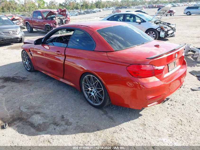 2015 BMW M4 VIN: WBS3U9C56FP968044 Lot: 41154931