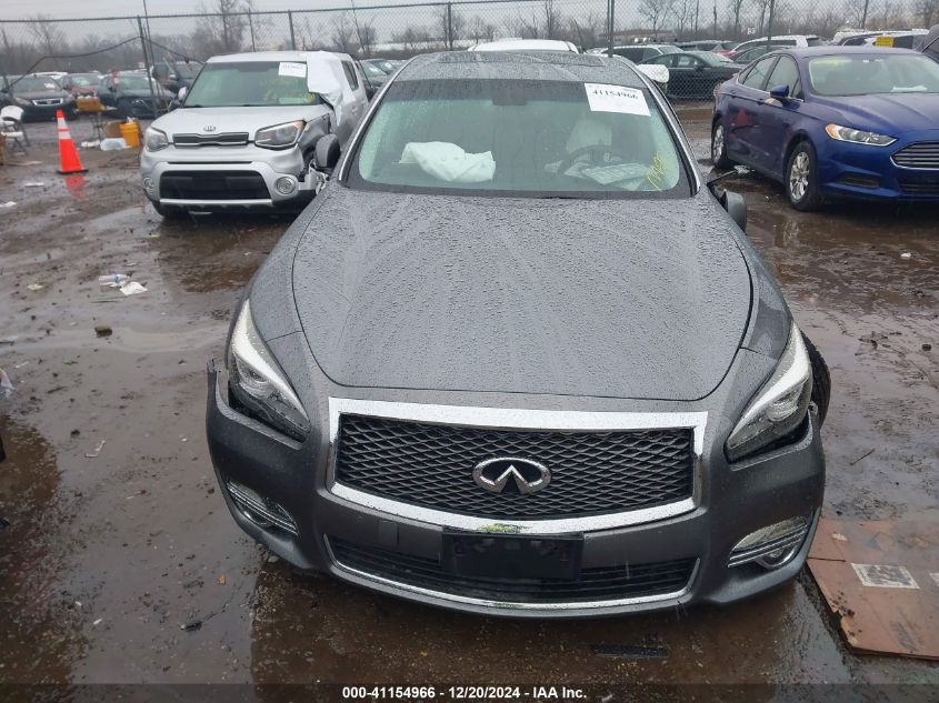 2018 Infiniti Q70 3.7X Luxe VIN: JN1BY1AR2JM220385 Lot: 41154966