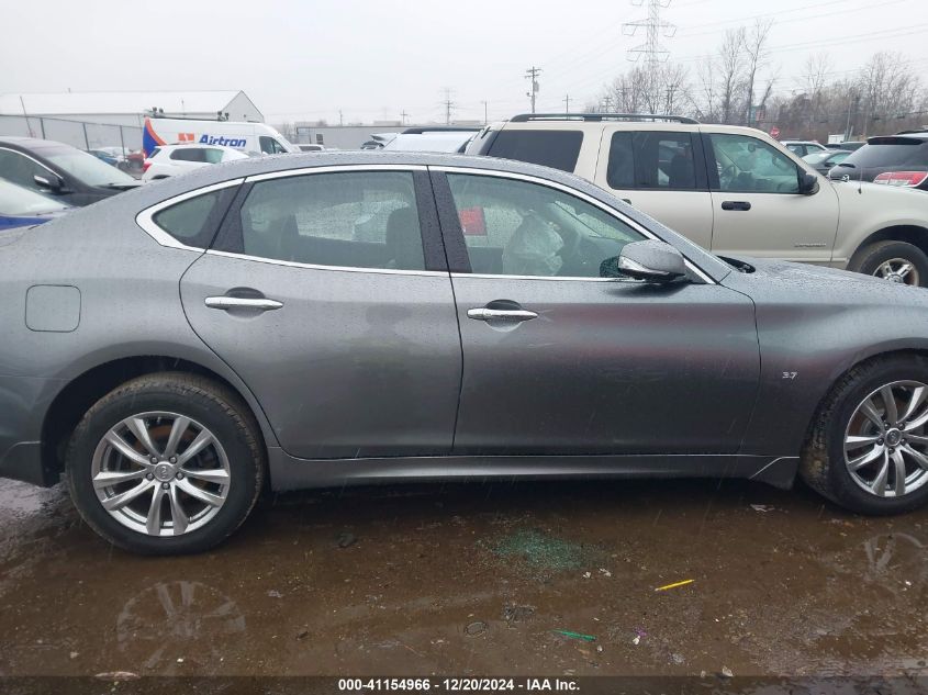 2018 Infiniti Q70 3.7X Luxe VIN: JN1BY1AR2JM220385 Lot: 41154966