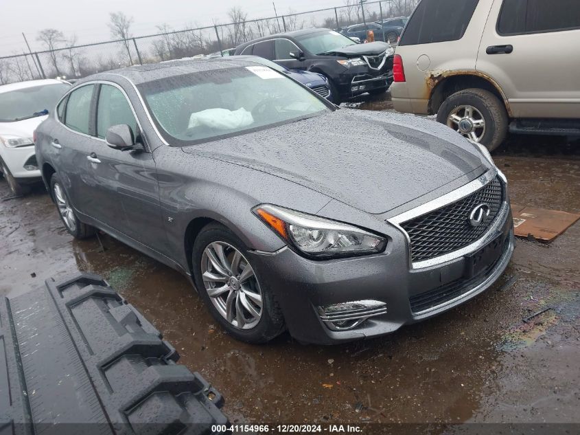 2018 Infiniti Q70 3.7X Luxe VIN: JN1BY1AR2JM220385 Lot: 41154966