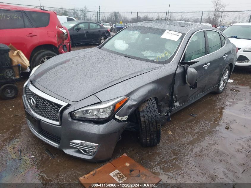 2018 Infiniti Q70 3.7X Luxe VIN: JN1BY1AR2JM220385 Lot: 41154966