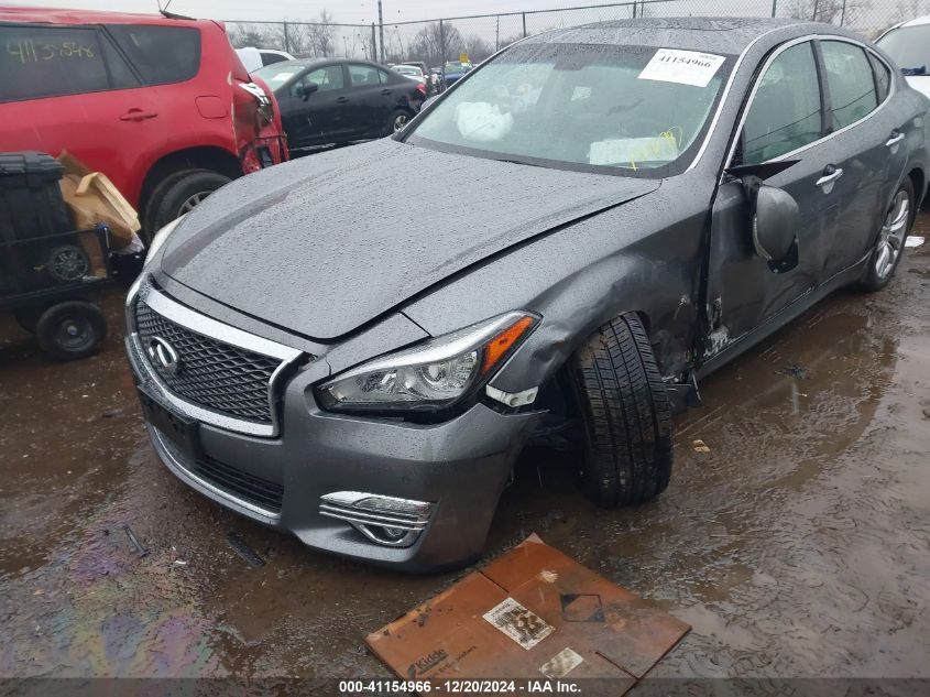 2018 Infiniti Q70 3.7X Luxe VIN: JN1BY1AR2JM220385 Lot: 41154966