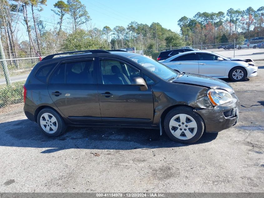 2009 Kia Rondo Lx VIN: KNAFG529297263834 Lot: 41154978