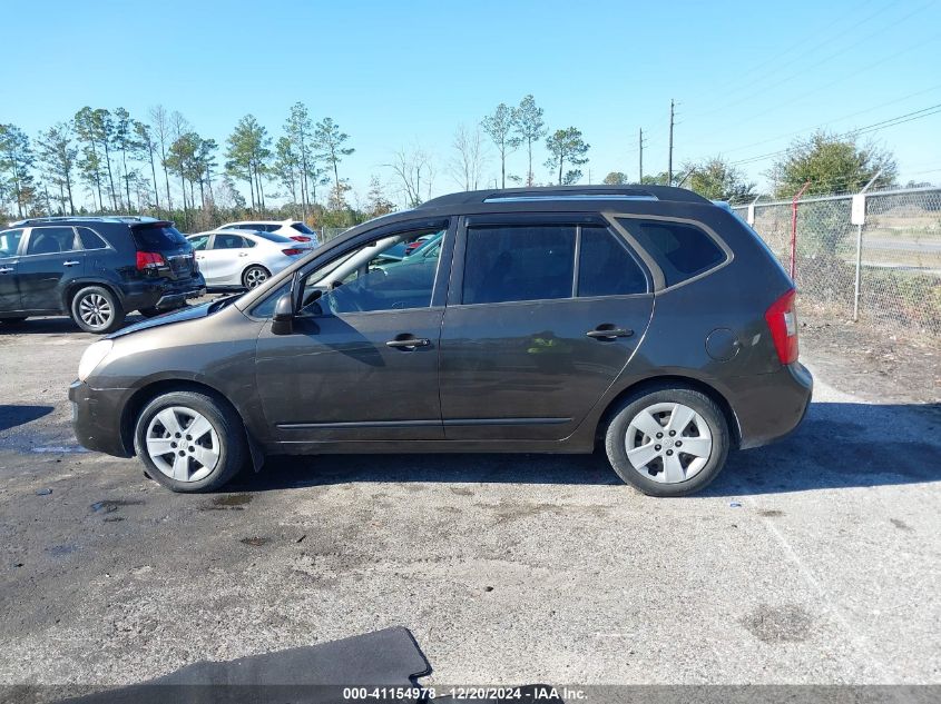 2009 Kia Rondo Lx VIN: KNAFG529297263834 Lot: 41154978