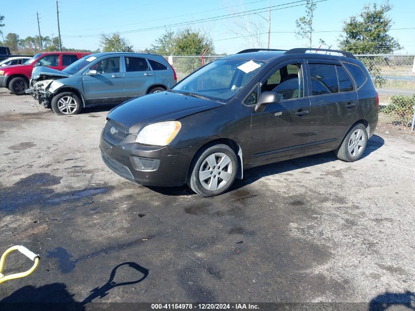 2009 Kia Rondo Lx VIN: KNAFG529297263834 Lot: 41154978