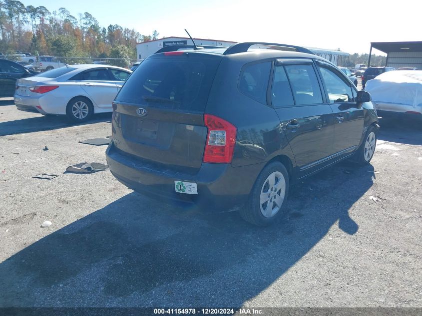 2009 Kia Rondo Lx VIN: KNAFG529297263834 Lot: 41154978