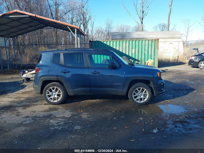 2022 Jeep Renegade Latitude 4X4 VIN: ZACNJDB13NPN78706 Lot: 41154986