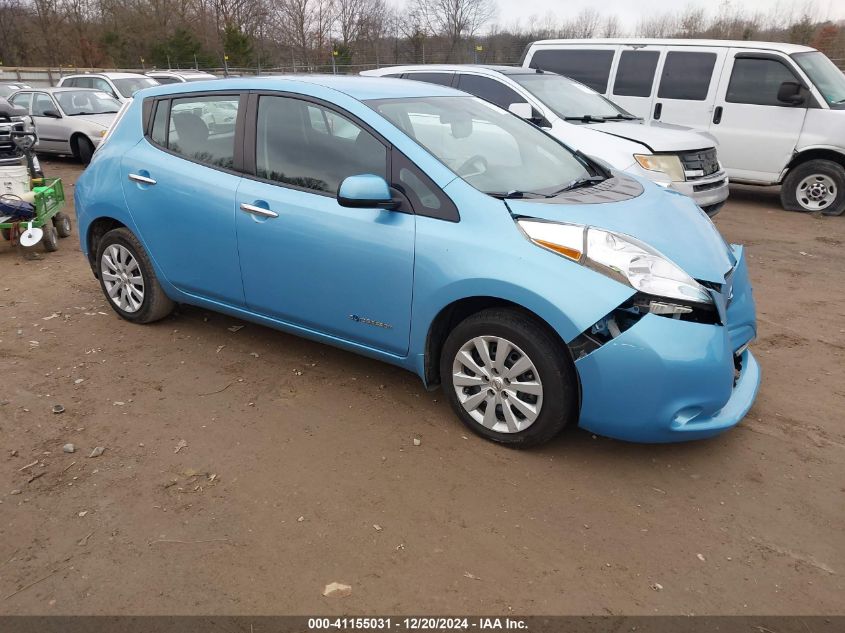 2015 Nissan Leaf S VIN: 1N4AZ0CP7FC331593 Lot: 41155031