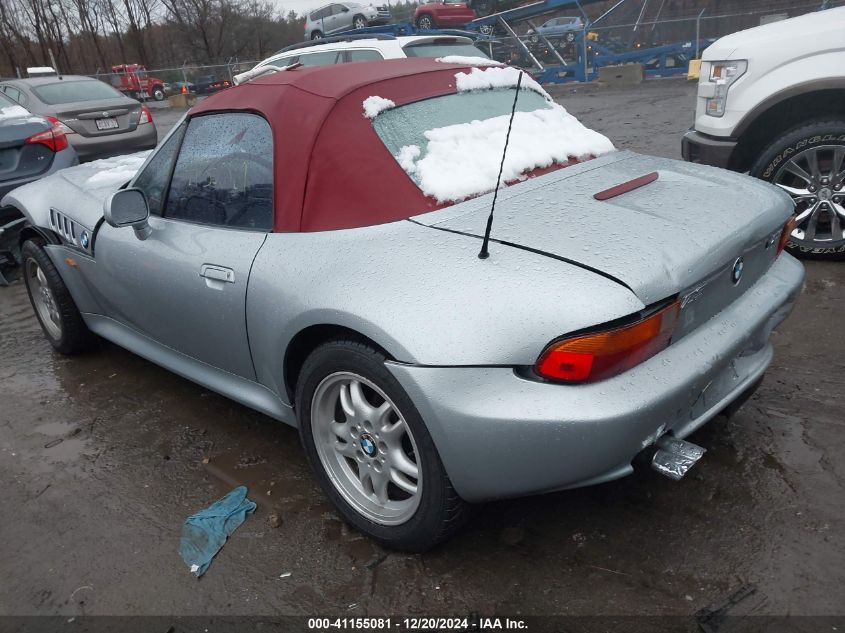 1999 BMW Z3 2.3 VIN: 4USCH9335XLG02091 Lot: 41155081