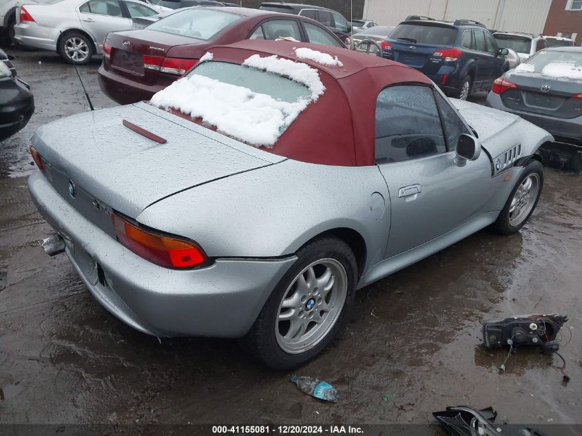 1999 BMW Z3 2.3 VIN: 4USCH9335XLG02091 Lot: 41155081