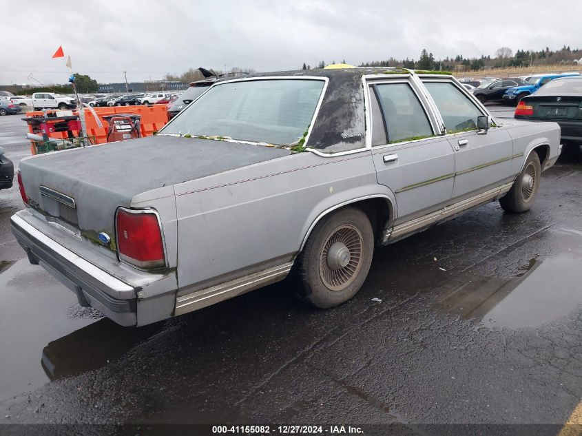 1988 Ford Crown Victoria Lx VIN: 2FABP74F2JX162653 Lot: 41155082