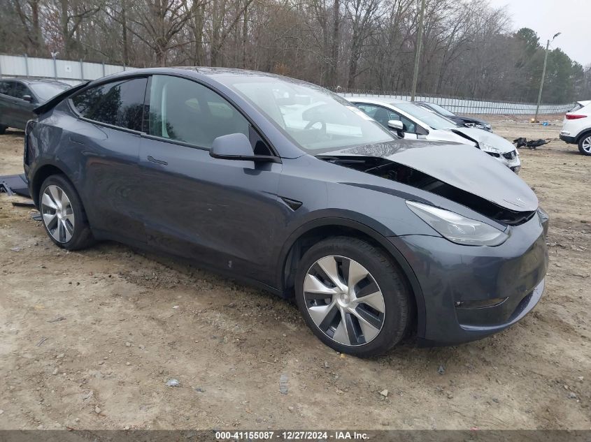 2023 Tesla Model Y Awd/Long Range Dual Motor All-Wheel Drive VIN: 7SAYGDEE4PF709796 Lot: 41155087