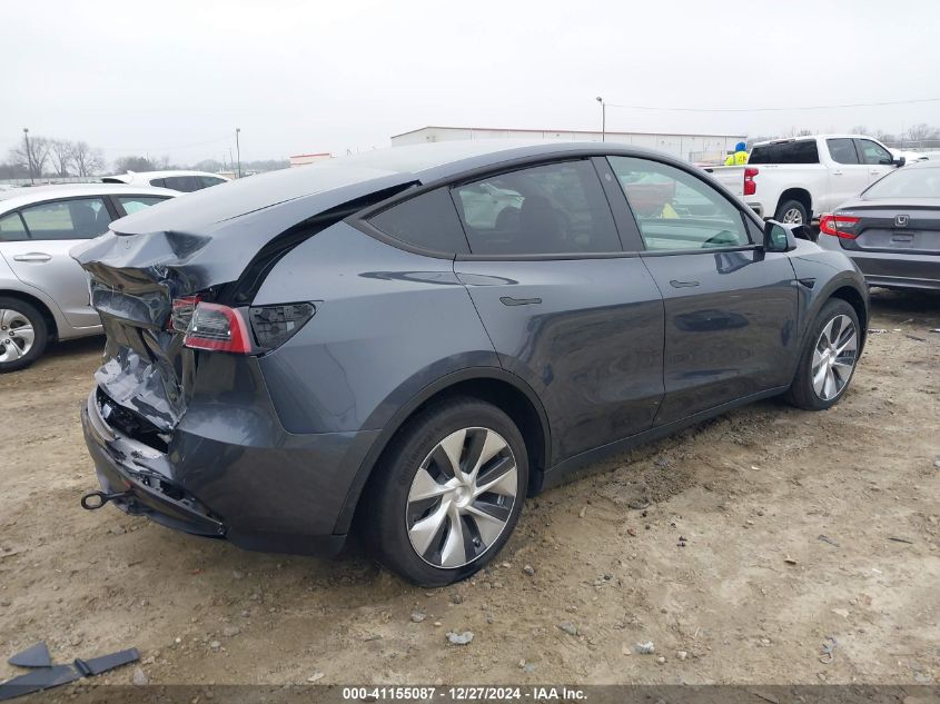 2023 Tesla Model Y Awd/Long Range Dual Motor All-Wheel Drive VIN: 7SAYGDEE4PF709796 Lot: 41155087