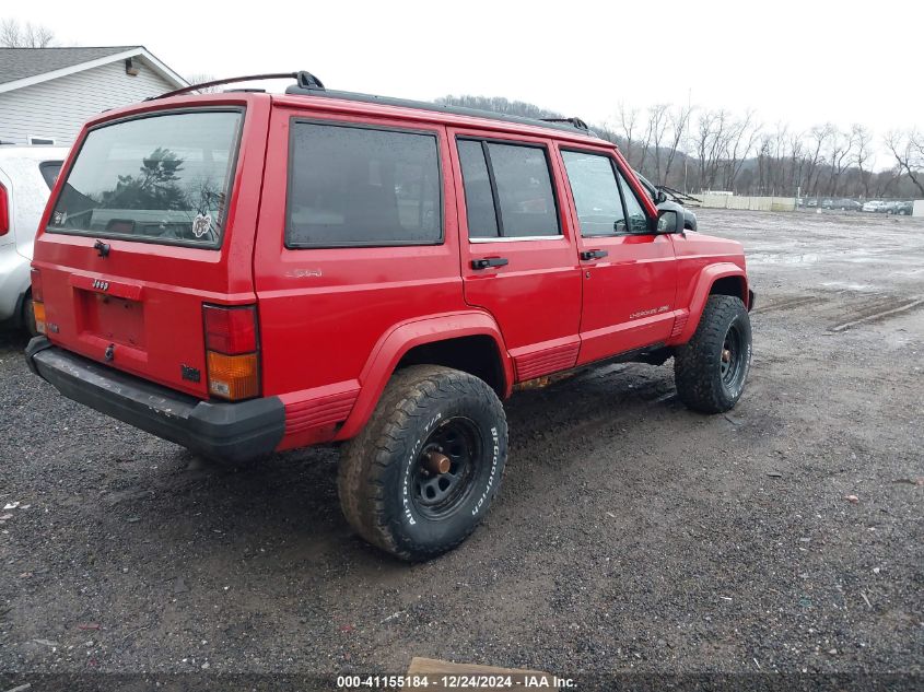 1996 Jeep Cherokee Sport/Classic VIN: 1J4FJ68SXTL313165 Lot: 41155184