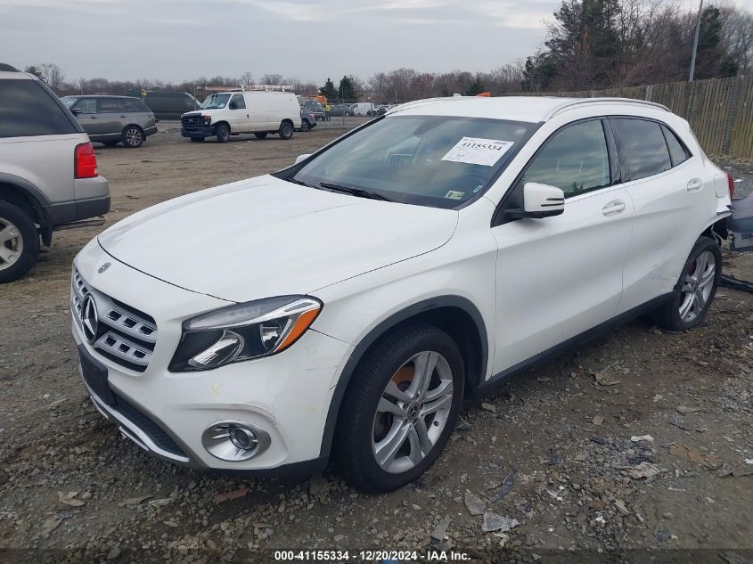 2018 Mercedes-Benz Gla 250 4Matic VIN: WDCTG4GB2JU000044 Lot: 41155334