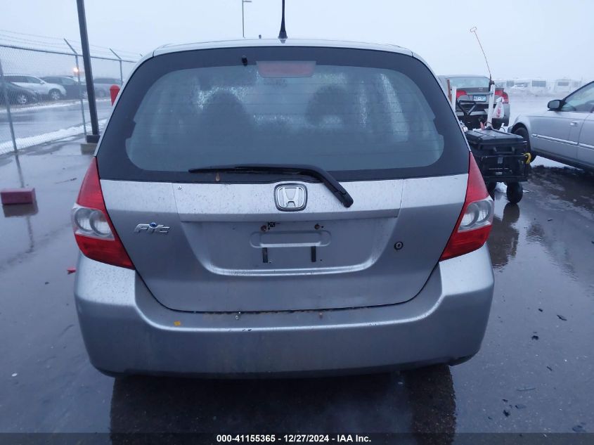 2007 Honda Fit VIN: JHMGD38497S021180 Lot: 41155365