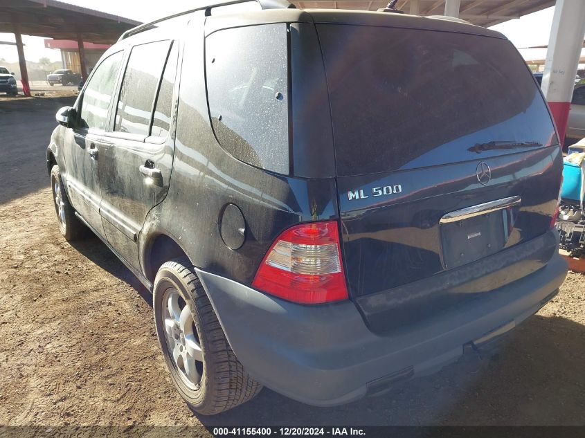 2003 Mercedes-Benz Ml 500 VIN: 4JGAB75E53A445436 Lot: 41155400