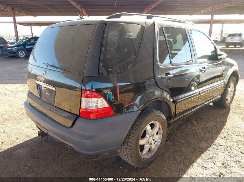 2003 Mercedes-Benz Ml 500 VIN: 4JGAB75E53A445436 Lot: 41155400