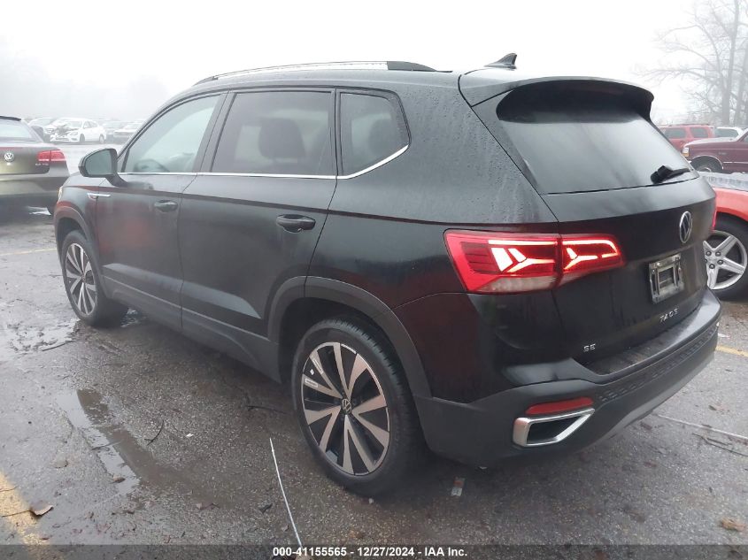 2024 Volkswagen Taos 1.5T Se VIN: 3VVSX7B20RM002063 Lot: 41155565