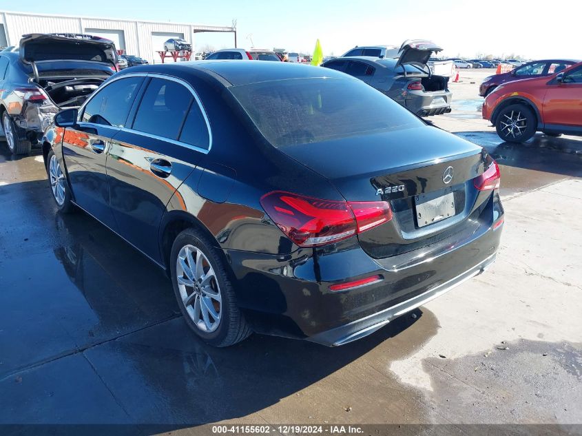 2019 Mercedes-Benz A 220 VIN: WDD3G4EBXKW002421 Lot: 41155602