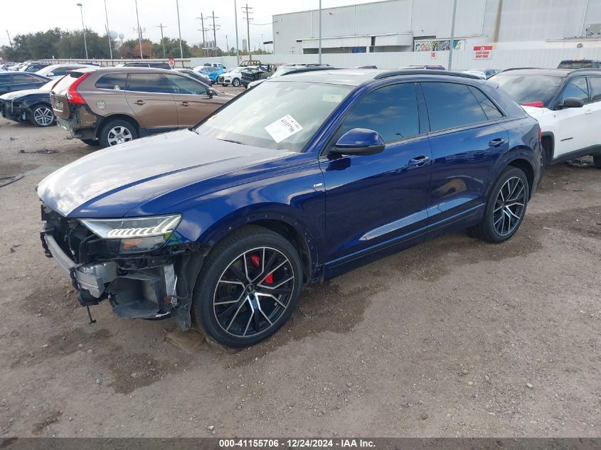 2022 Audi Q8 Prestige 55 Tfsi Quattro Tiptronic VIN: WA1FVBF14ND027851 Lot: 41155706