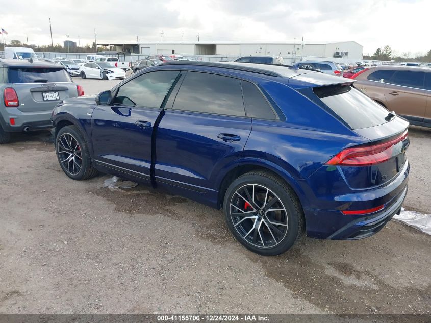 2022 Audi Q8 Prestige 55 Tfsi Quattro Tiptronic VIN: WA1FVBF14ND027851 Lot: 41155706