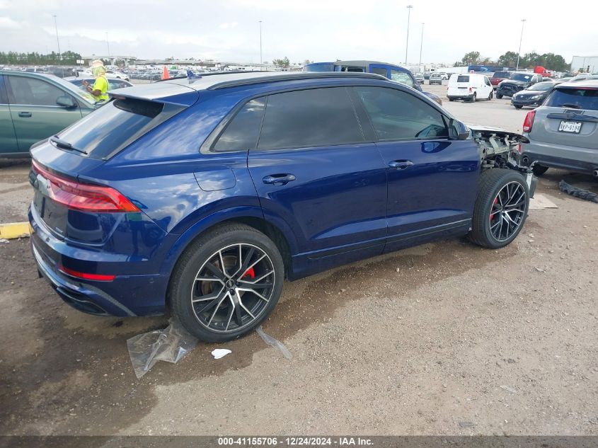 2022 Audi Q8 Prestige 55 Tfsi Quattro Tiptronic VIN: WA1FVBF14ND027851 Lot: 41155706