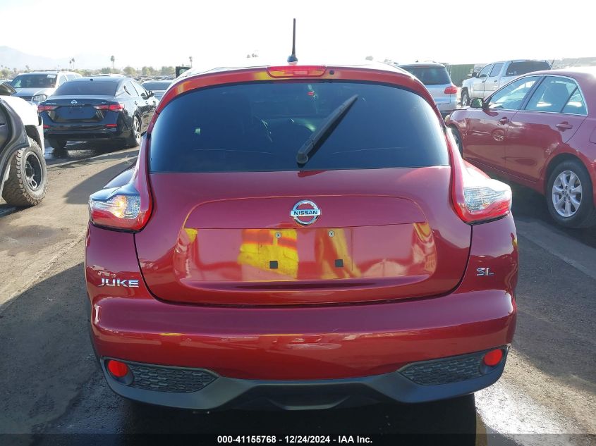 2015 Nissan Juke Sl VIN: JN8AF5MR2FT505171 Lot: 41155768