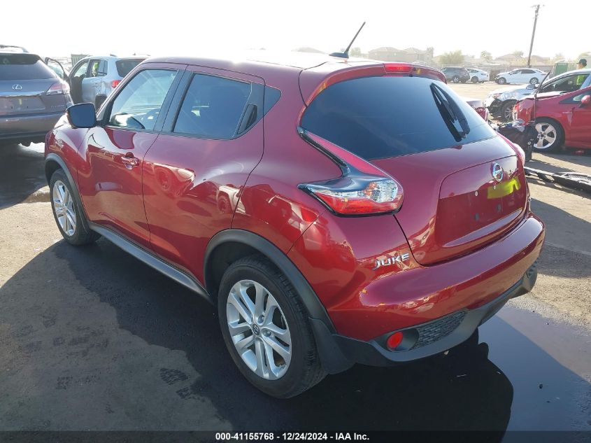 2015 Nissan Juke Sl VIN: JN8AF5MR2FT505171 Lot: 41155768