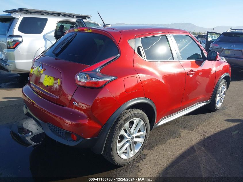 2015 Nissan Juke Sl VIN: JN8AF5MR2FT505171 Lot: 41155768