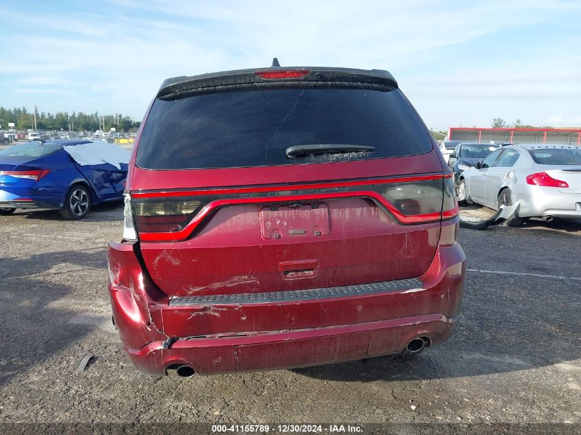 2018 Dodge Durango Gt Awd VIN: 1C4RDJDG8JC462895 Lot: 41155789