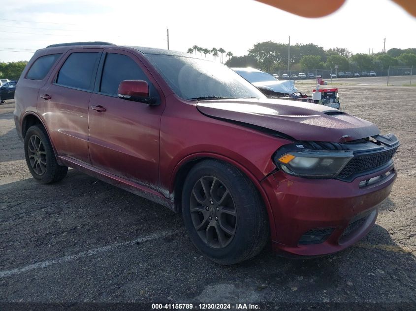 2018 Dodge Durango Gt Awd VIN: 1C4RDJDG8JC462895 Lot: 41155789