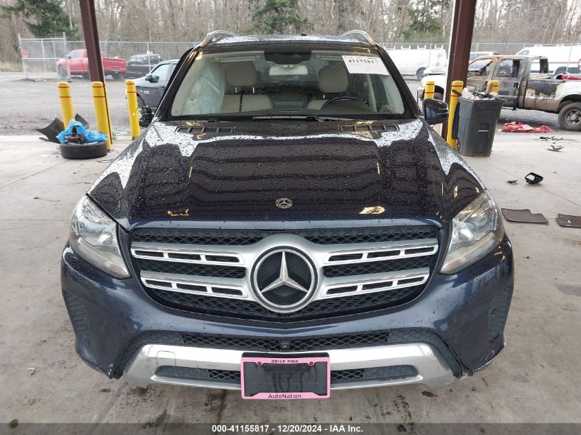 2018 Mercedes-Benz Gls 450 4Matic VIN: 4JGDF6EE5JB072191 Lot: 41155817