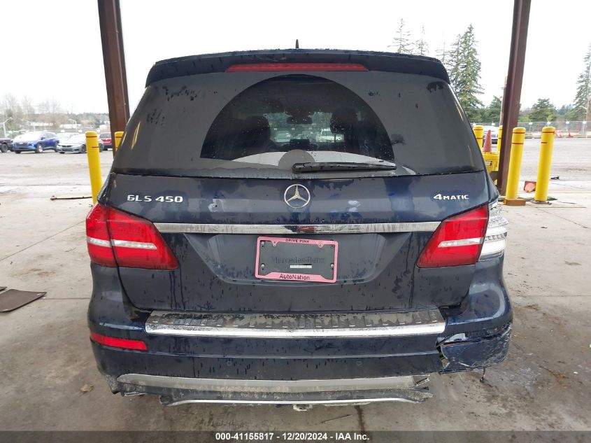 2018 Mercedes-Benz Gls 450 4Matic VIN: 4JGDF6EE5JB072191 Lot: 41155817