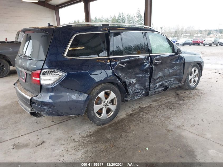 2018 Mercedes-Benz Gls 450 4Matic VIN: 4JGDF6EE5JB072191 Lot: 41155817