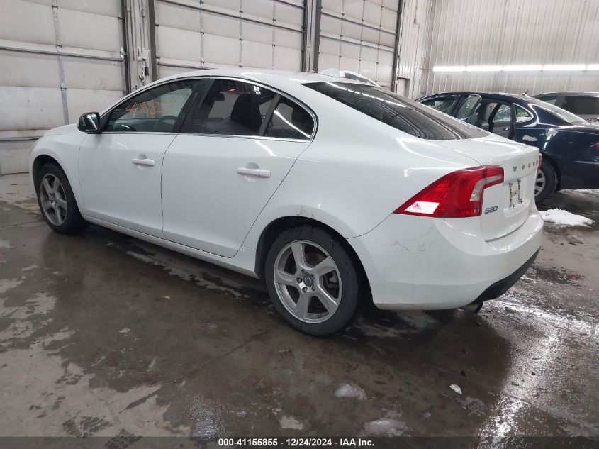 2012 Volvo S60 T5 VIN: YV1622FS0C2049579 Lot: 41155855