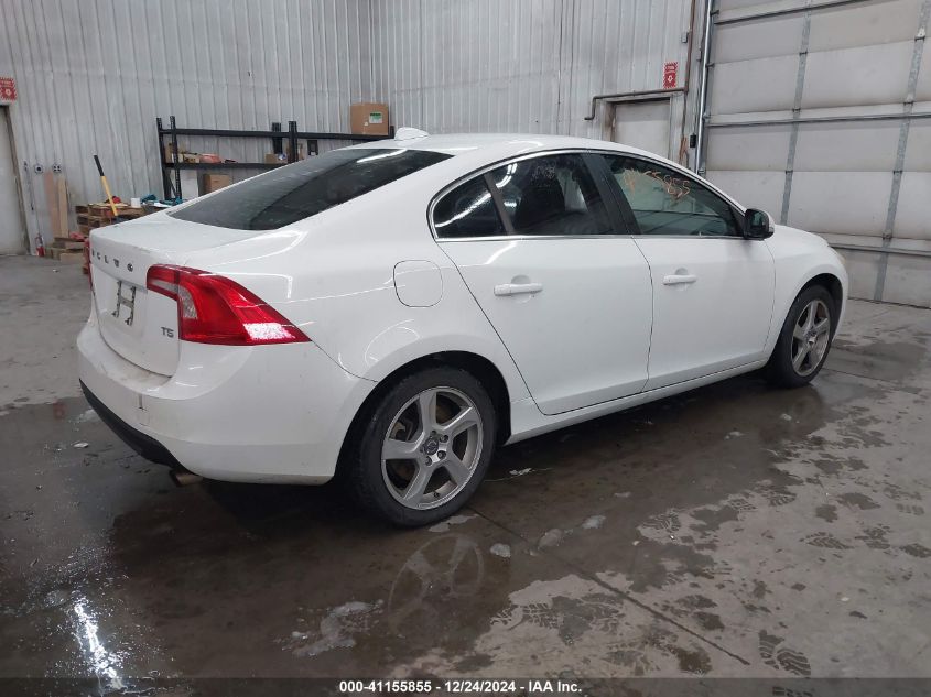 2012 Volvo S60 T5 VIN: YV1622FS0C2049579 Lot: 41155855