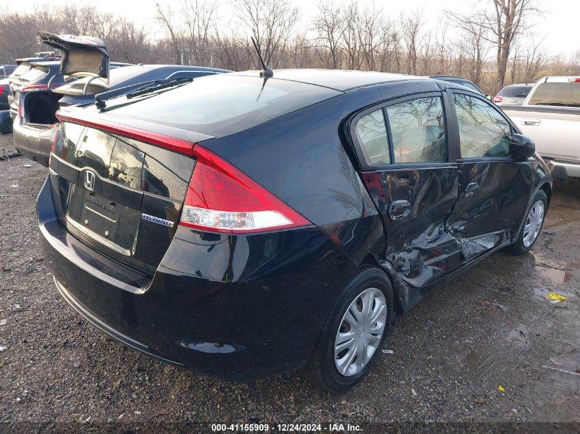 2011 Honda Insight Lx VIN: JHMZE2H52BS004593 Lot: 41155909